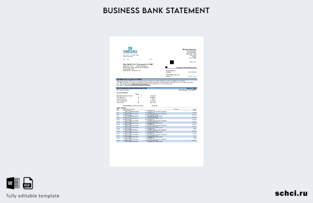 цифровая загрузка China Minsheng Bank выписка по счету фирмы Шаблон в формате Wo